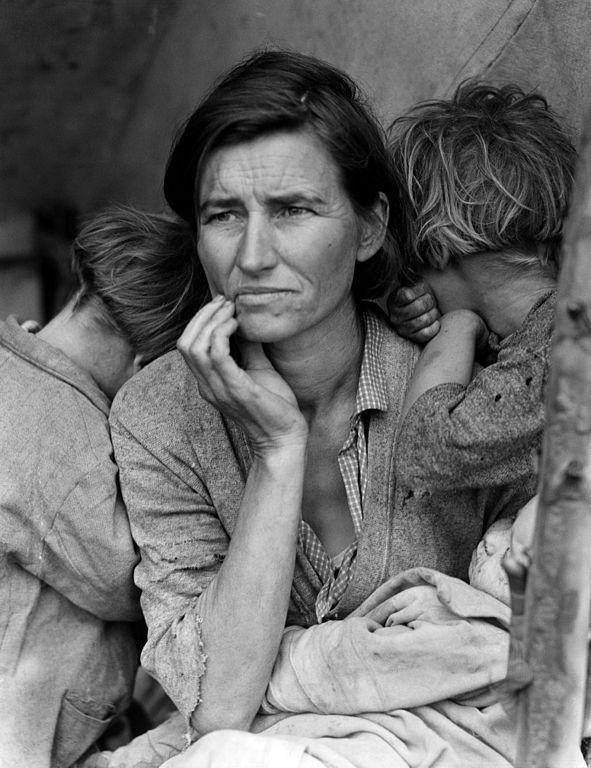 Dorothea Lange Madre senza patria, California, 1936