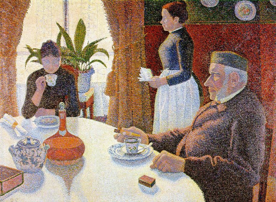 Paul Signac, La sala da pranzo, 1886-1887